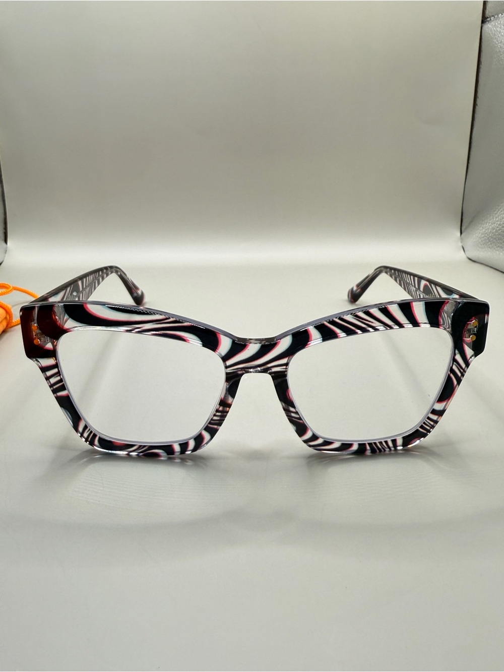 Vooglam Bold Square Eyeglasses, unknown prescription - Picture 2 of 6